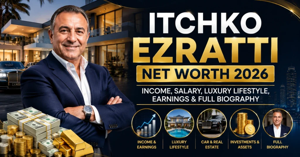 Itchko Ezratti Net Worth 2026: Income, Salary, Luxury Lifestyle, Earnings & Full Biography Itchko Ezratti Net Worth