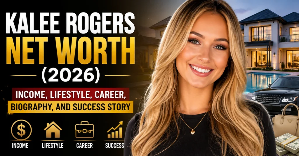 Kalee Rogers Net Worth (2026): Income, Lifestyle, Career, Biography, and Success Story Kalee Rogers Net Worth