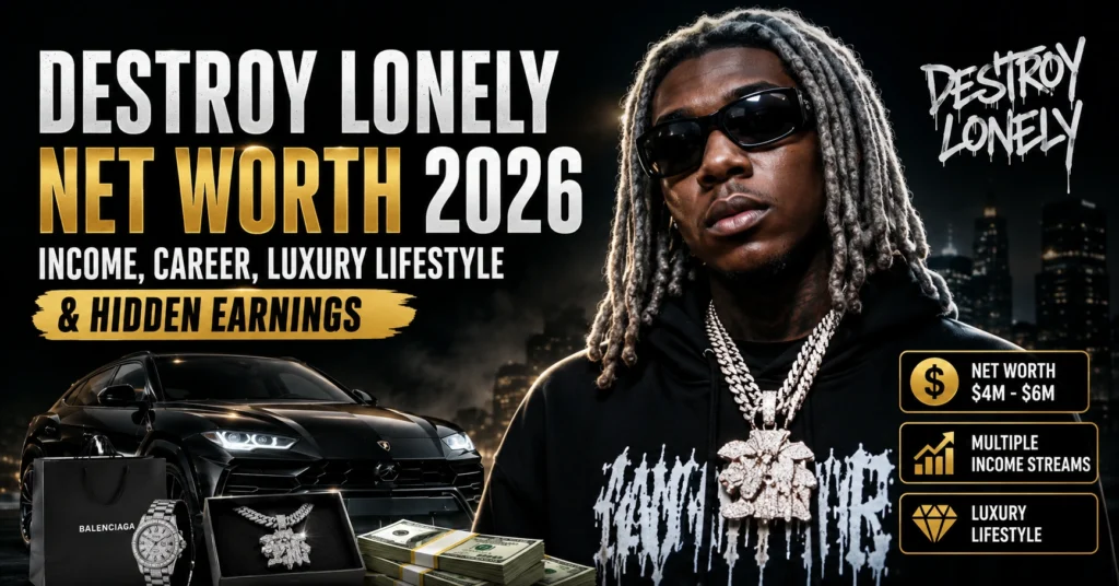Destroy Lonely Net Worth