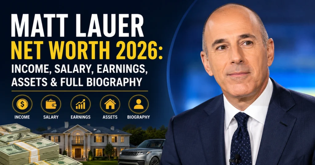 Matt Lauer Net Worth
