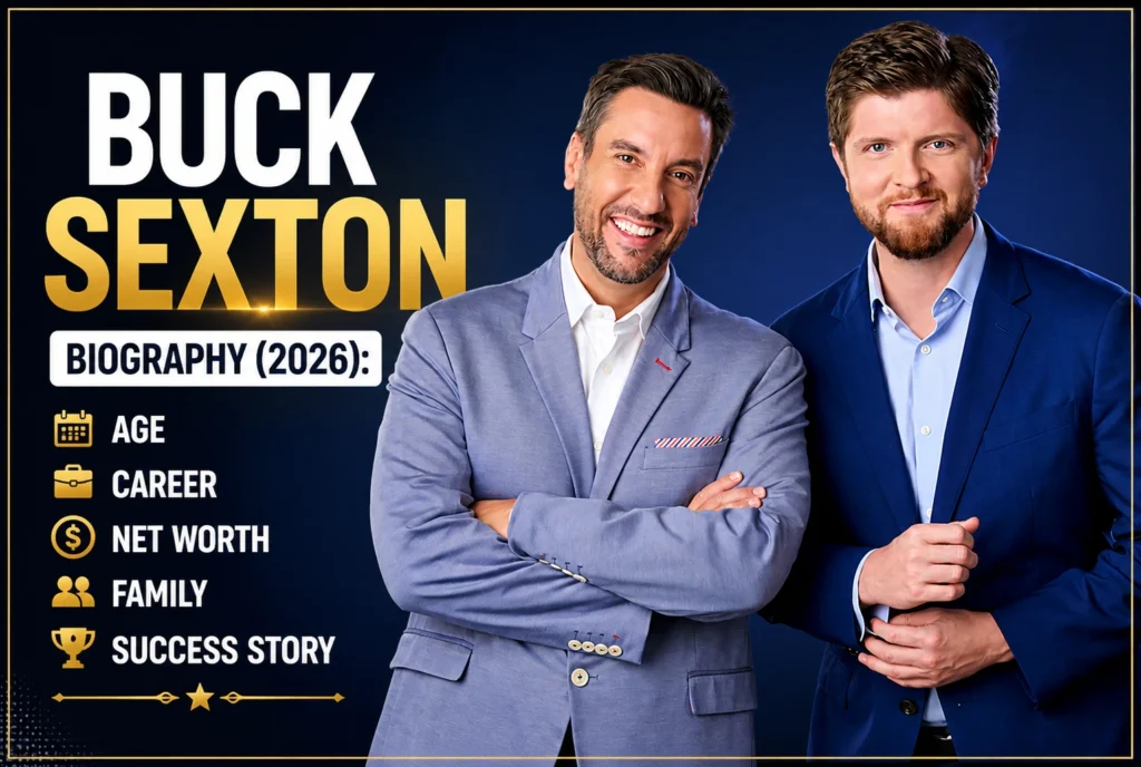 Buck Sexton Biography (2026): Age, Career, Net Worth, Family, and Success Story Buck Sexton
