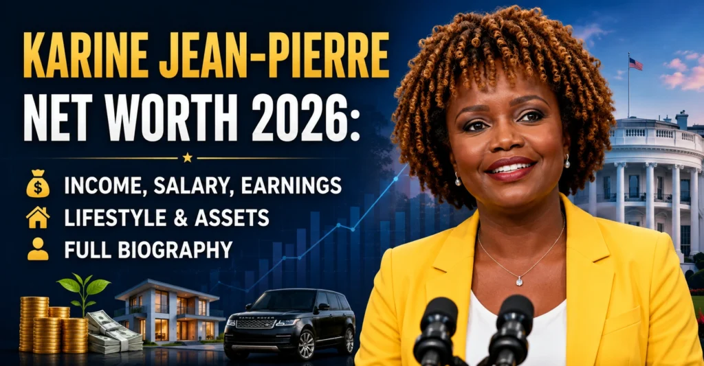 Karine Jean-Pierre Net Worth