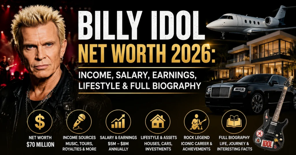 Billy Idol Net Worth
