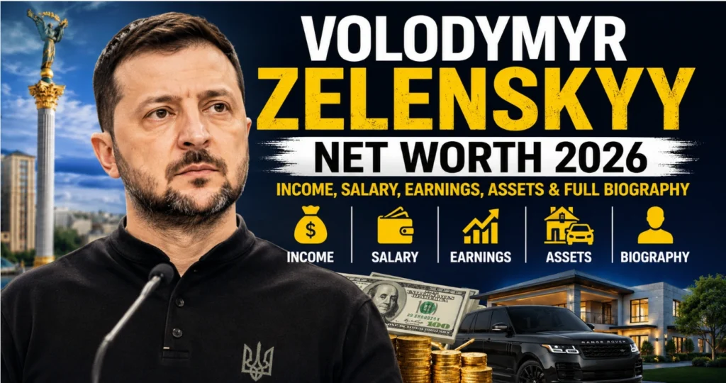 Volodymyr Zelenskyy Net Worth